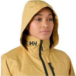 Helly Hansen Αθλητικό Γυναικείο Μπουφάν Softshell Μακρύ Αδιάβροχο Κίτρινο 34448-389
