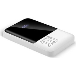 everActive EB-10Q Power Bank 10000mAh 22.5W με 2 Θύρες USB-A & Θύρα USB-C White