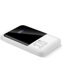 everActive EB-10Q Power Bank 10000mAh 22.5W με 2 Θύρες USB-A & Θύρα USB-C White