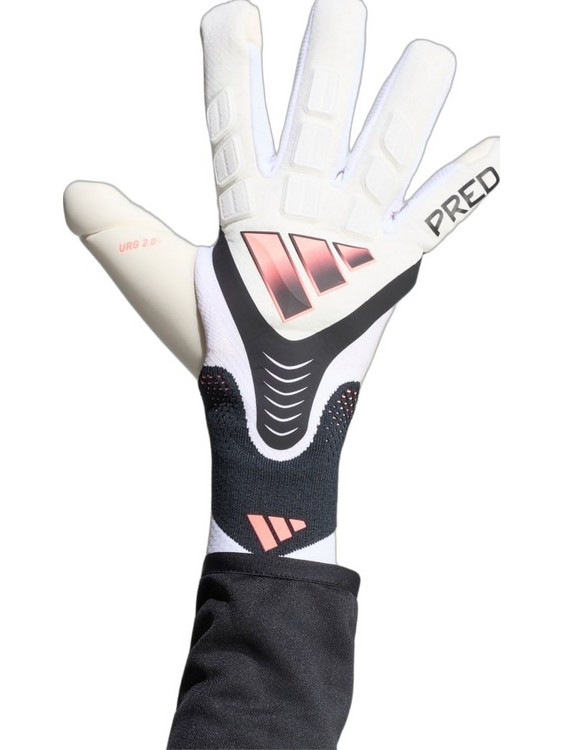 Adidas Predator Pro Γάντια Τερματοφύλακα Λευκά Μαύρα KE9698