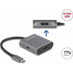 DeLOCK 87867 USB-C Docking Station με DisplayPort / HDMI PD