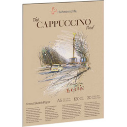 Hahnemuhle Cappuccino Μπλοκ Σχεδίου A5 120gr/m² 30 Kraft Φύλλα