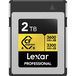 Lexar Professional CFexpress 4.0 Type B 2TB 3600MB/s