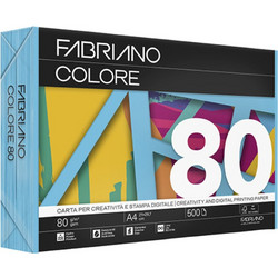 Fabriano Colore Χαρτί Α4 80gr/m² 500 Φύλλα Cielo 19976221297