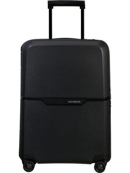 Samsonite Magnum 157227-1041 Βαλίτσα Καμπίνας 55x40x20cm με 4 Ρόδες Μαύρη