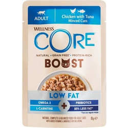 Wellness Core Boost Adult Low Fat Grain Free with Chicken & Tuna 85gr