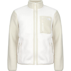 The North Face Ανδρική Ζακέτα Fleece με Φερμουάρ Λευκή Μπεζ NF0A883RJN5