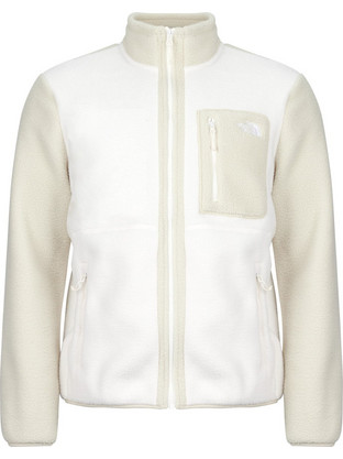 The North Face Ανδρική Ζακέτα Fleece με Φερμουάρ Λευκή Μπεζ NF0A883RJN5