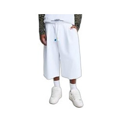 Funky Buddha Ανδρική Βερμούδα Υφασμάτινη Λευκή GRW014-950-03