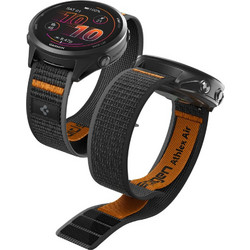 Spigen Athlex Air Λουράκι Υφασμάτινο Black / Orange (Garmin 22mm)