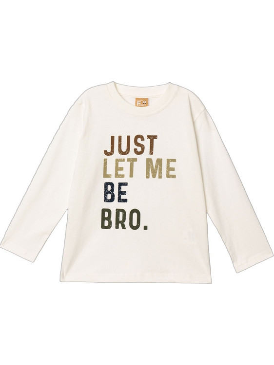 Funky Παιδικό T-Shirt Μακρυμάνικο Μπεζ 227-306106-2