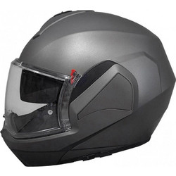 Pilot Helmets Duo SV Matt Titanium Κράνος Μηχανής Flip-Up