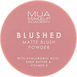 MUA Blushed Matte Dusky Rose Powder Blush 2.8gr