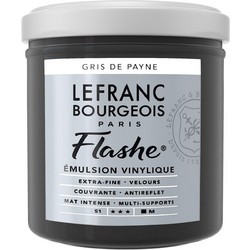 Lefranc & Bourgeois Flashe 261 Paynes Grey Ακρυλικό Χρώμα Ζωγραφικής 125ml