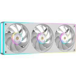 Ocypus Sigma F36 Case Fan 120mm ARGB με Σύνδεση 3-Pin 4-Pin PWM 3τμχ White