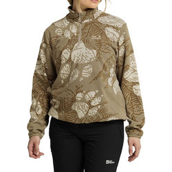 Jack Wolfskin Γυναικείο Φούτερ Fleece Χακί A65983-T0574