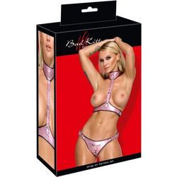 Bad Kitty Set Εσώρουχο Strap On Μαύρο Ροζ