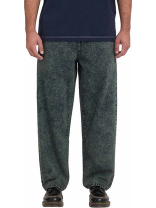 Volcom Freazy Ανδρικό Τζιν Παντελόνι Loose Εφαρμογή Ανθρακί A1932602-SCB