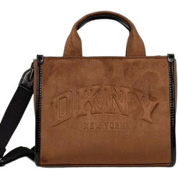 DKNY Hadlee Γυναικεία Τσάντα Χειρός Σουέτ Ταμπά R63AMC80-WAL