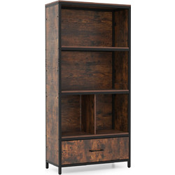 Costway Βιβλιοθήκη 68x30x151.5cm JV13651CF
