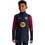 Nike Barcelona Dri-Fit Παιδικό T-Shirt Μακρυμάνικο Navy Μπλε Μπορντό II2421-401