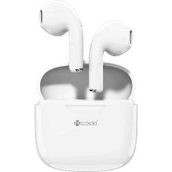 COKIKE TWS-W19 Ακουστικά Bluetooth In Ear White