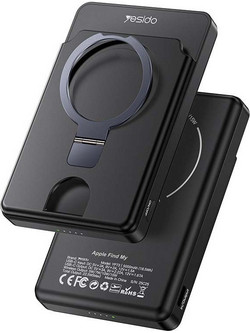 Yesido YP73 Power Bank 5000mAh 20W με Θύρα USB-C Quick Charge 4.0+ Black