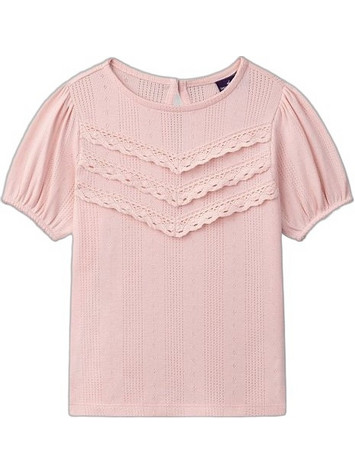 Dpam Παιδικό T-Shirt Κοντομάνικο Ροζ PSABLETTE
