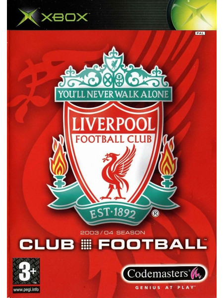 Club Football Liverpool Season 2003-04 Used Xbox