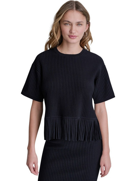 DKNY Γυναικείο Καλοκαιρινό Top Μαύρο P6ESAD80-BLK