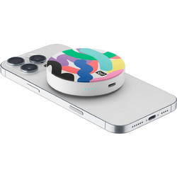 Cellular Line Mag Vibe Magsafe Power Bank 3000mAh 5W με Θύρα USB-C White Multicolor
