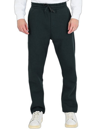 Rebase Ανδρικό Παντελόνι Φόρμας Fleece με Λάστιχο Κυπαρισσί 262RPAN-6048