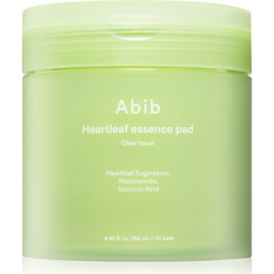 Abib Heartleaf Clear Touch Ενυδατικά Μαντηλάκια Καθαρισμού Προσώπου 70τμχ