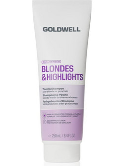 Goldwell Dualsenses Blondes & Highlights Toning Σαμπουάν για Επανόρθωση 250ml