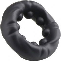 Guilty Toys No.4 Ελαστικό Δαχτυλίδι Πέους Σιλικόνης 23mm Μαύρο