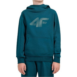 4F Hoodie Ανδρικό Αθλητικό Φούτερ με Κουκούλα Πετρόλ 4FJWAW26TSWSM2693-40S