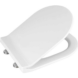 Wenko Habos Καπάκι Λεκάνης D-Shape Πλαστικό Λευκό 46x36cm 11700865