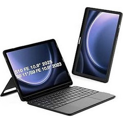 Inateck N0064 Folio Keyboard Black (Galaxy Tab S9 / S9 FE / S10 FE)