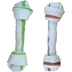 Pet Interest On The Go! Double Red Color Knotted Bone 20cm 80-85gr