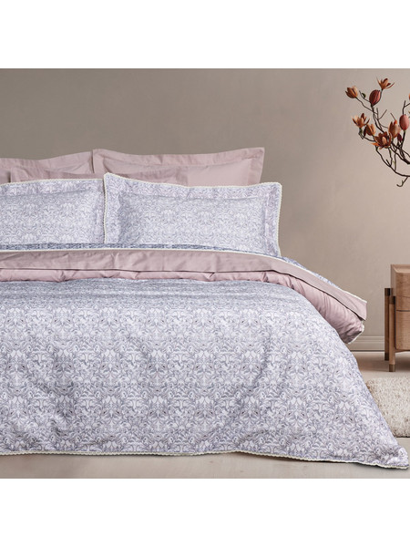 Das Home Σετ Σεντόνια King Size Βαμβακοσατέν 250x270 Prestige 1729