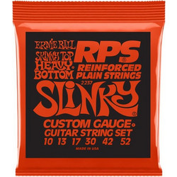 Ernie Ball 2237 Σετ 11 Χορδές Ηλεκτρικής Κιθάρας Nickel Plated Steel 10-52"