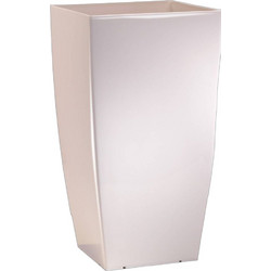 Plastona Tetra Brill Κασπώ Δαπέδου Πλαστικό Λευκό 31x31x56.5cm 10.07.0204