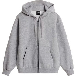 Vans Salton Γυναικεία Ζακέτα Φούτερ Μακριά με Κουκούλα και Φερμουάρ Γκρι VN000W1B-02F