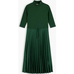 Tommy Hilfiger Midi Καθημερινό Φόρεμα Μεταξωτό Κυπαρισσί WW0WW46138-MBO
