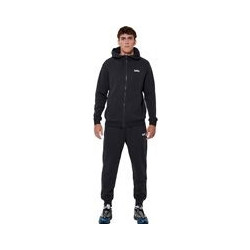 Body Action Ανδρικό Παντελόνι Φόρμας Fleece με Λάστιχο Navy Μπλε 023627