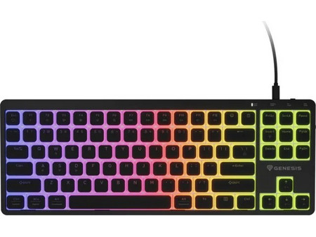 Genesis Thor 404 Μηχανικό Gaming Πληκτρολόγιο TenKeyLess RGB Black
