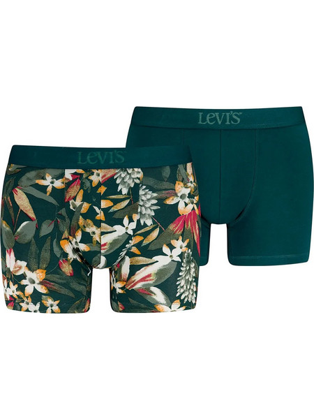 Levi's Ανδρικά Μποξεράκια Σετ 2Pack Πετρόλ 701241920-001