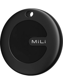 MiLi MiTag Duo Anti-Lost Tracker Apple Find My / Google Find My Device Black