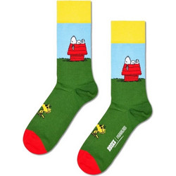 Happy Socks Peanuts Garden Chill Ανδρικές Κάλτσες Ψηλές με Σχέδια Πολύχρωμες P006667