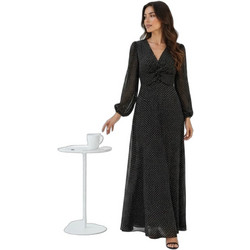 Benissimo Maxi Βραδινό Φόρεμα Μαύρο 272892219
